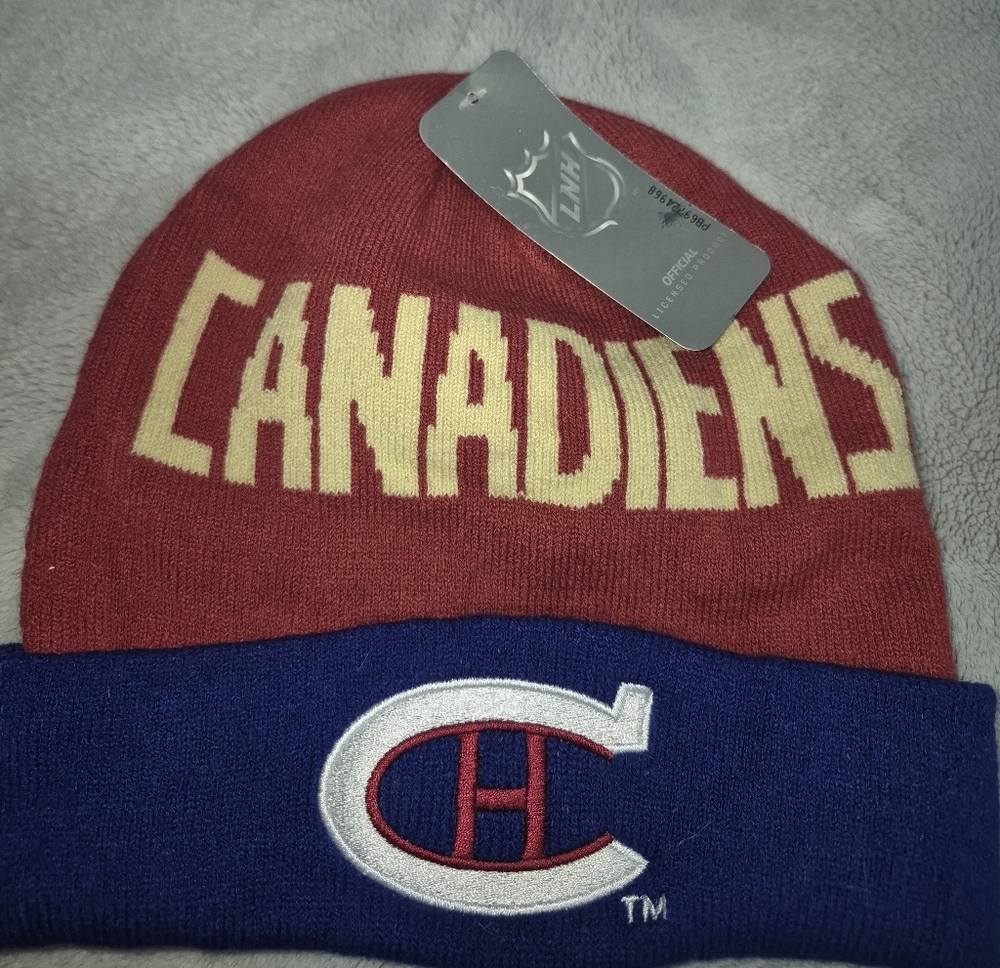 Canadians Red and Blue Beanie